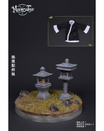 Memory toys 1/12 Scale Addition base + cloth set for Kungfu Panda